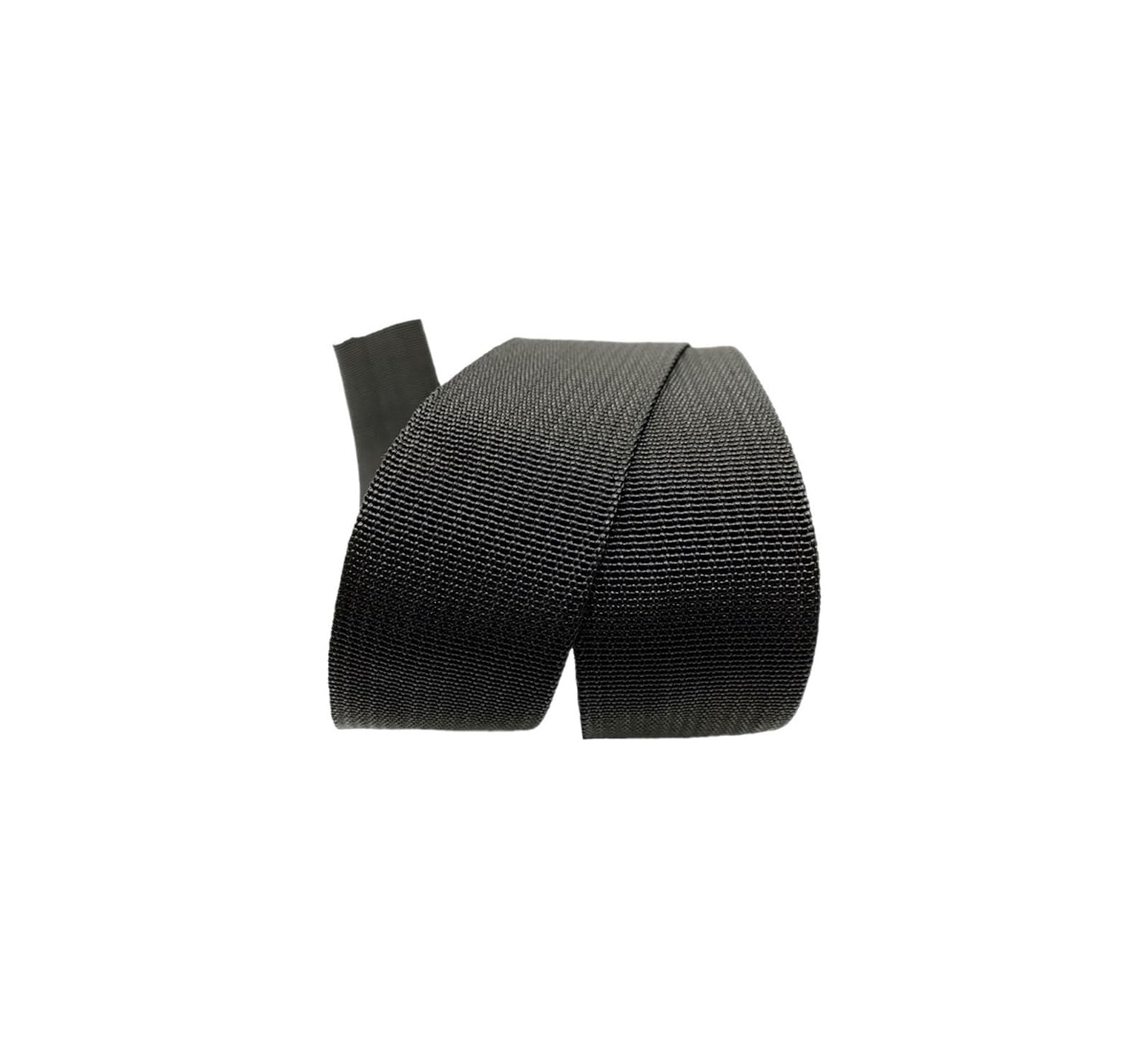 dfEDRd Webbing, Polypropylene 75mm 5-10 Yard For Chair Repair Outdoor DIY Black, Army Green(Black,10 yard)