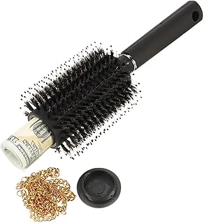 faddy-1 Diversion Safe Hair Brush, Hair Brush Comb Diversion Stash Safe can Safe to Hide Money Jewelry or Valuables, Functions as an Authentic Brush Perfect for Travel or at Home