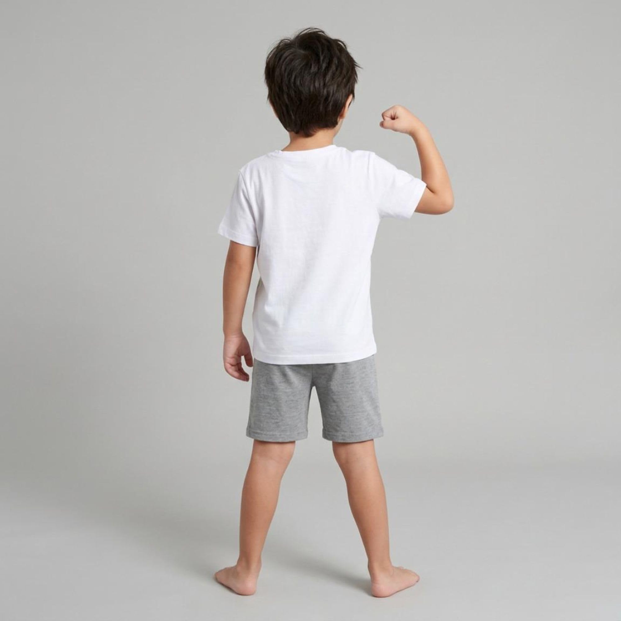 Camiseta Corta Avengers para Niños y Niñas - Camiseta Infantil Marvel Transpirable y Cómoda, Ropa para Verano, Uso Diario y Excursiones - 3