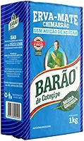 Erva Mate Moída Grossa Barão Cotegipe Vácuo sem glúten 1Kg