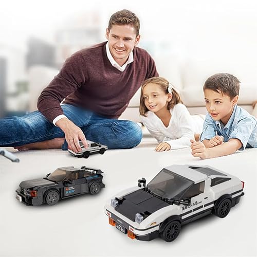 Ae86 Initial D Car Building Kit For Adults, Collectible Model Speed Champion Car Building Blocks Toy Compatible With Lego -399Pcs #TOP5