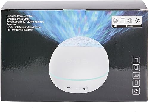 Miniatura 8 de One Fire Proyector de galaxia para dormitorio 8 luces de galaxia de ruido blanco luces de estrella para dormitorio 48 modos de luz proyector de