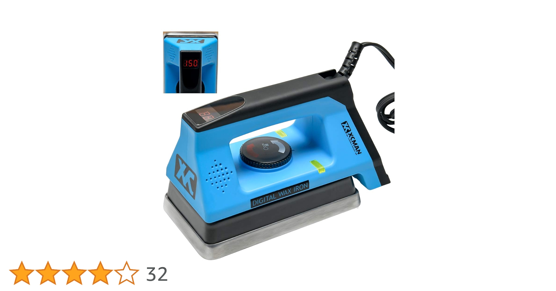 Amazon.co.jp: XCMAN Ski Snowboard World Cup Digital Waxing Iron