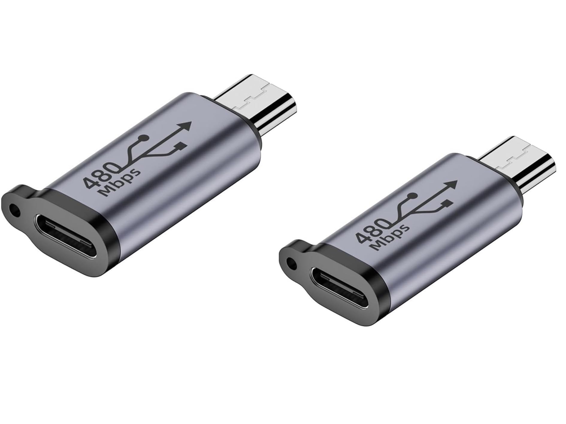 Tobo USB-C to Micro USB Adapter, USB Type C Female to Micro USB Male Converter USB C to Micro B 2.0 Charge & Data Sync Compatible with Samsung Galaxy S7 S6 J7 Note 5 Kindle Ps4 TD-1300CC. (Pack of 2)-image-43