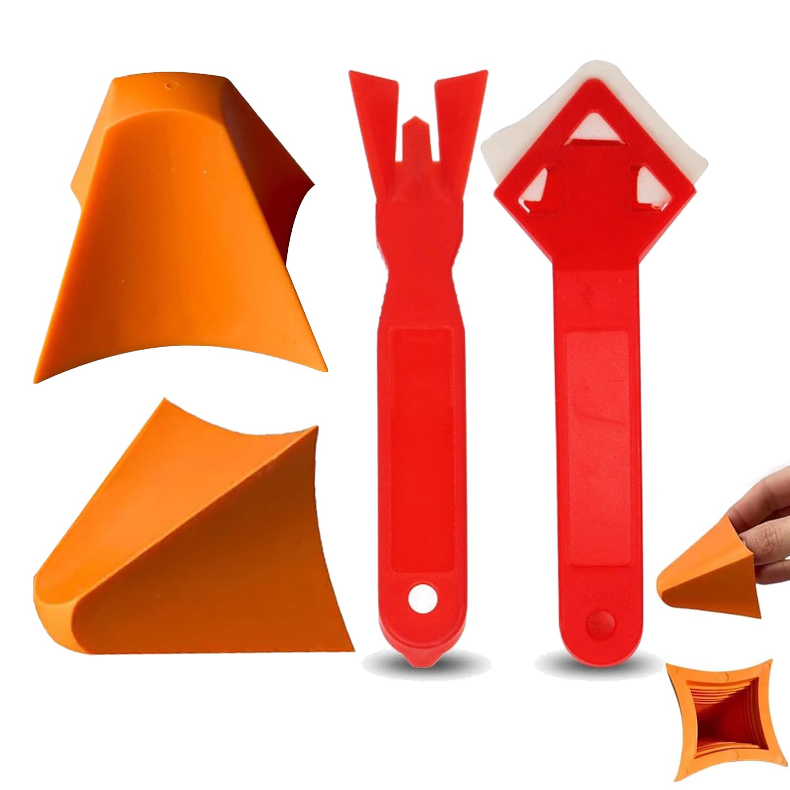 4 PCS That Silicone Tool, Silicone Tool, Silicone Applicator Tool Finishing, Silicone Seam Tool