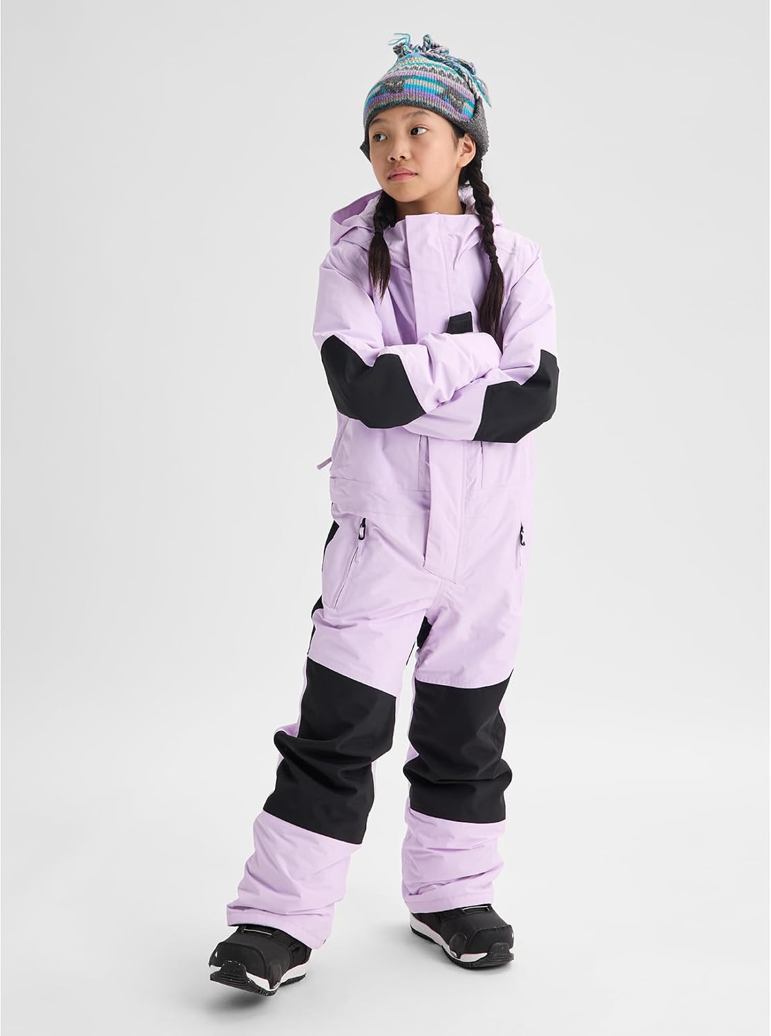 Burton Kids' 2L One Piece, Moondust Purple, X-Large