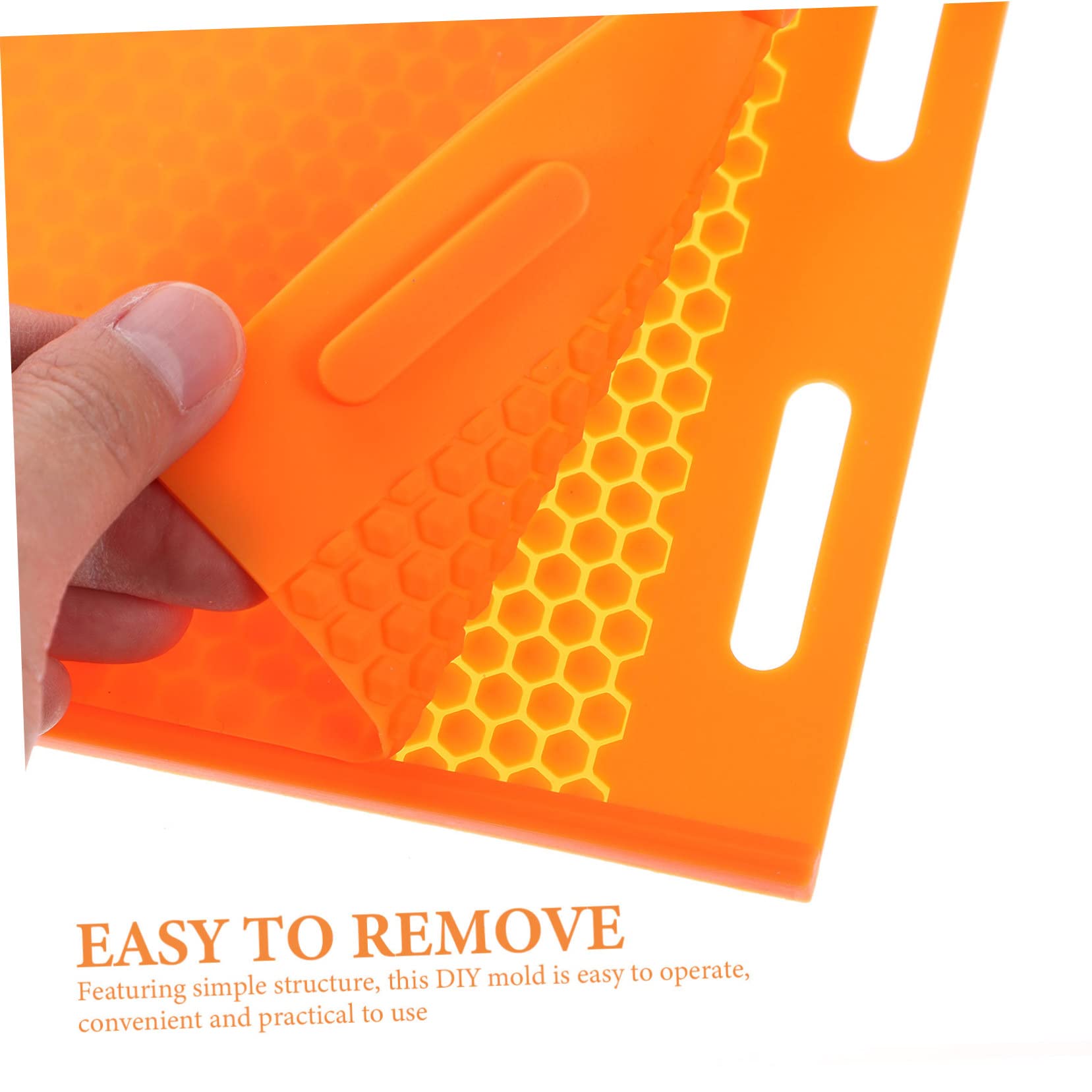 Stampo in Silicone Arancia per Foglio di Cera d Api Portatile e Facile da Sformare per Fai da Te e Realizzazione di Candele