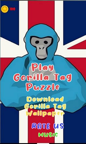 Gorilla Tag Puzzle and Wallpaper