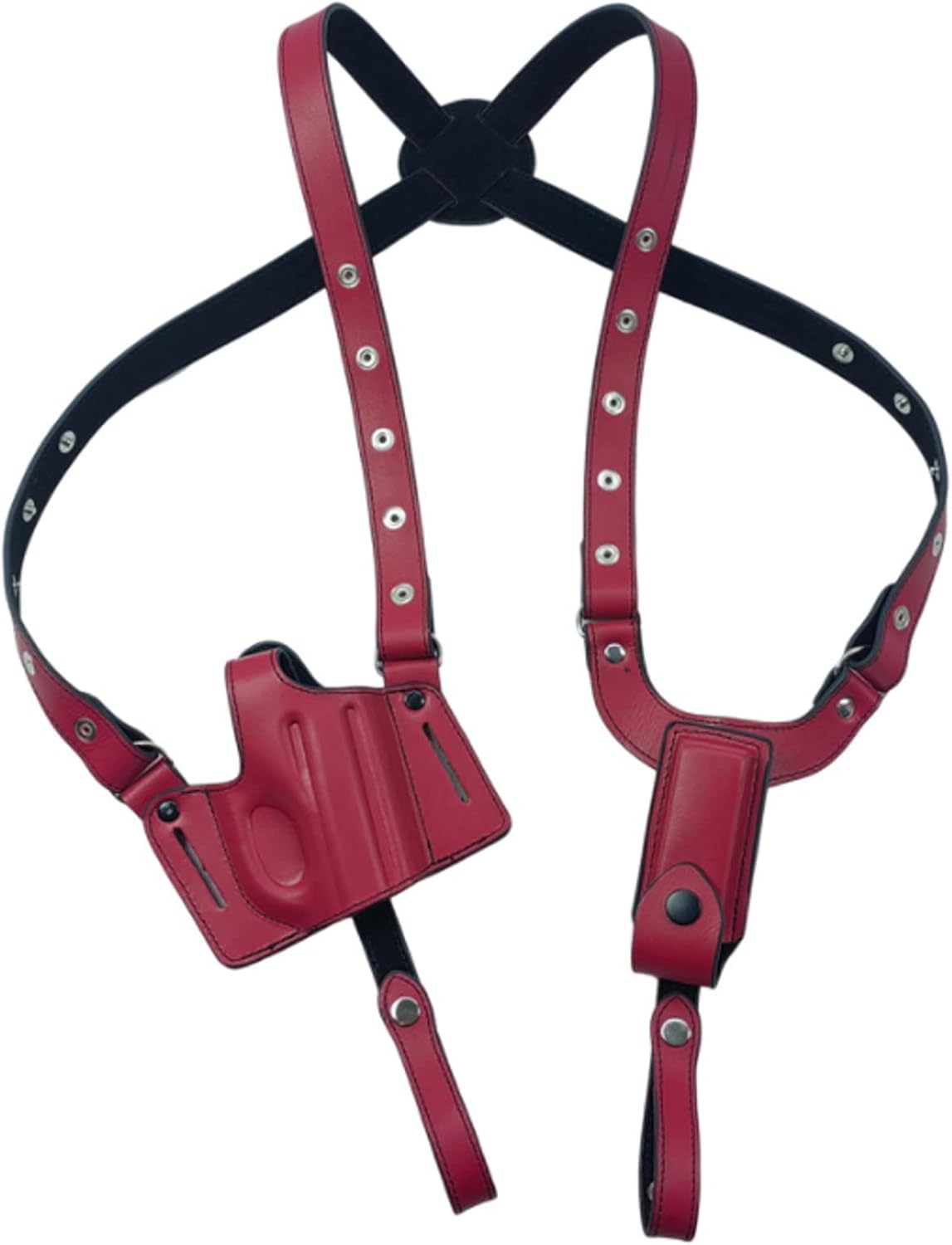 Faux Leather Sword Strap Gun Flintlock Pistol Women's Pink Tactical