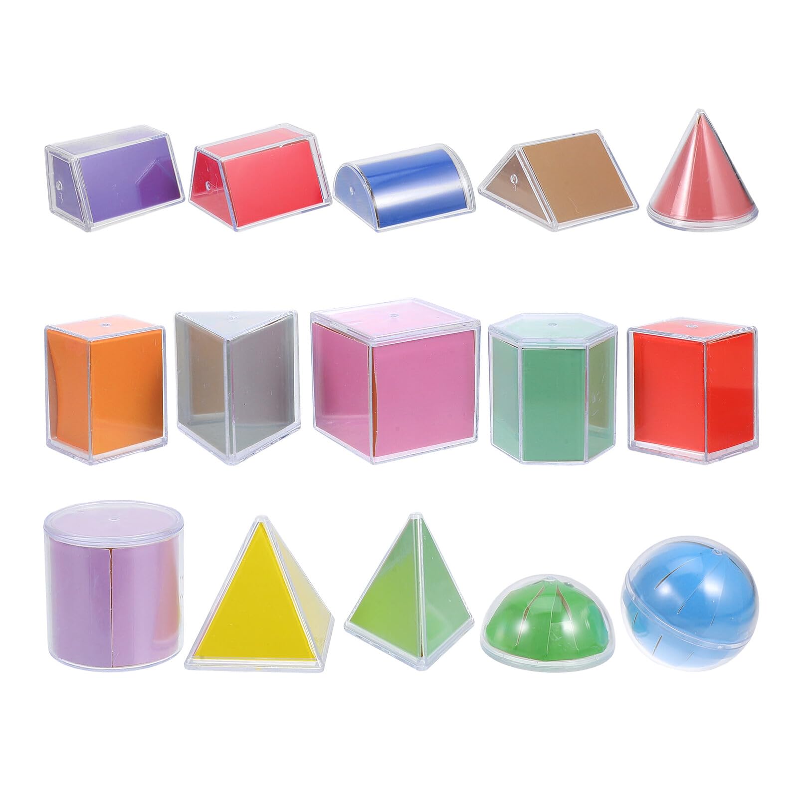 Matériel de manipulation mathématique géométrique, cadeau éducatif pour jeune garçon - 8