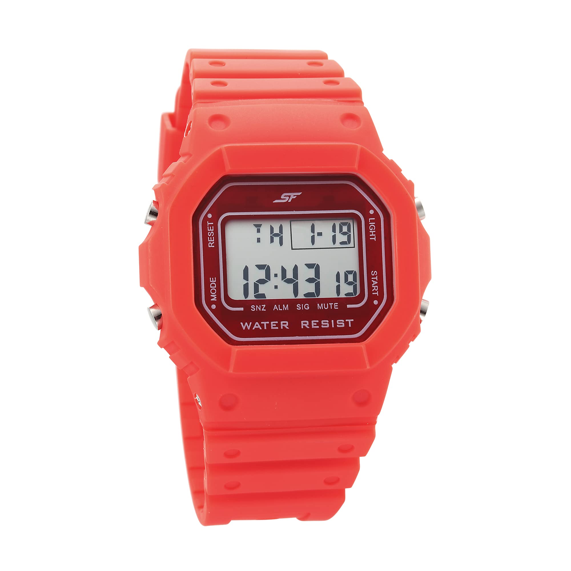 SF Hexa Digital Dial Unisex Watch with Polyurethane Strap-77122PP03 (B0BVRLHPNR) Amazon Price History, Amazon Price Tracker