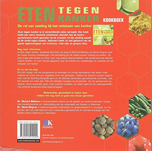 Eten tegen kanker kookboek: de rol van voeding bij het ontstaan van kanker