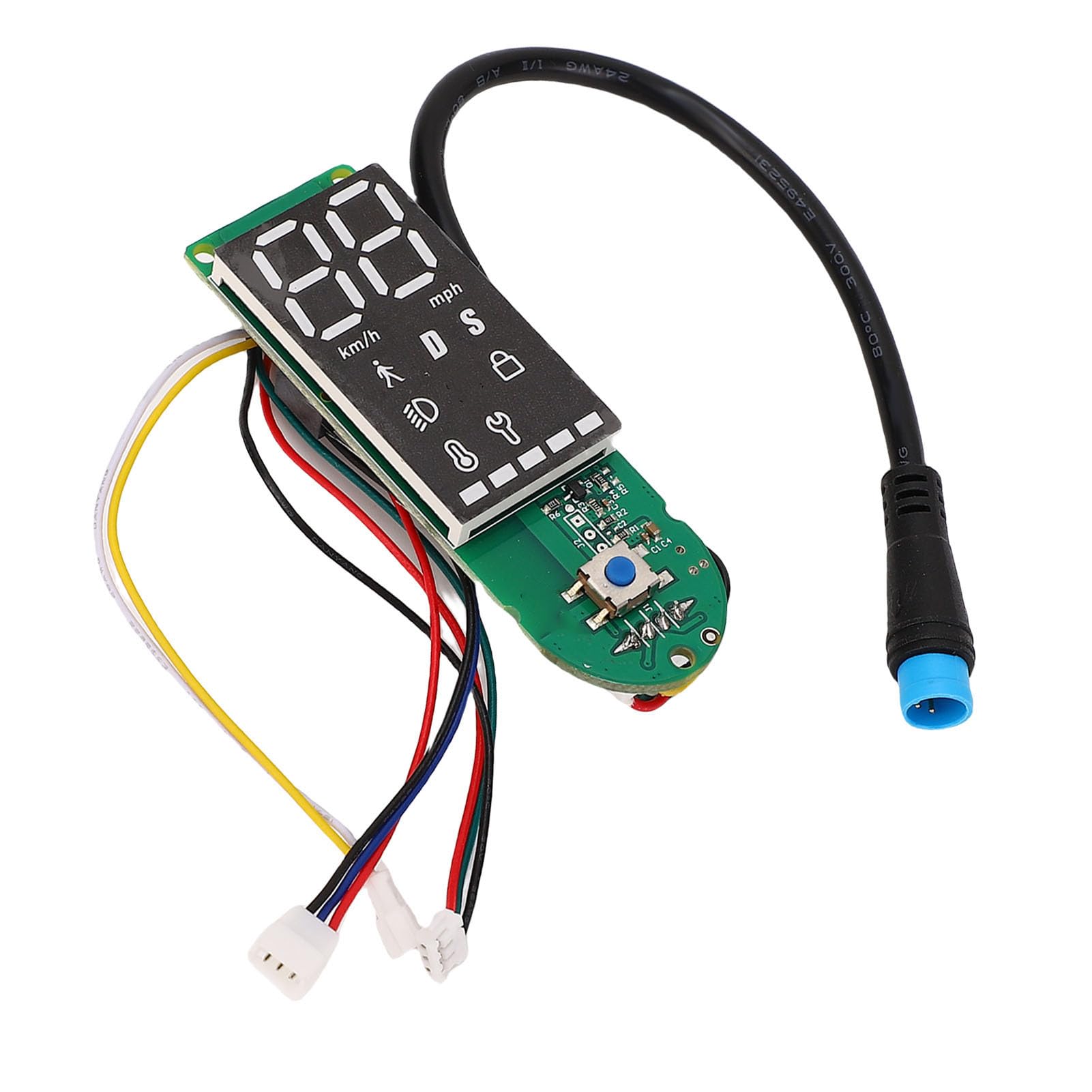 Tablero de Scooter Eléctrico Aleación de Aluminio ABS Placa de Circuito Bluetooth Pantalla de Datos Clara Tablero de Reemplazo para Pro Pro2 1S M365 para Viajeros Diarios