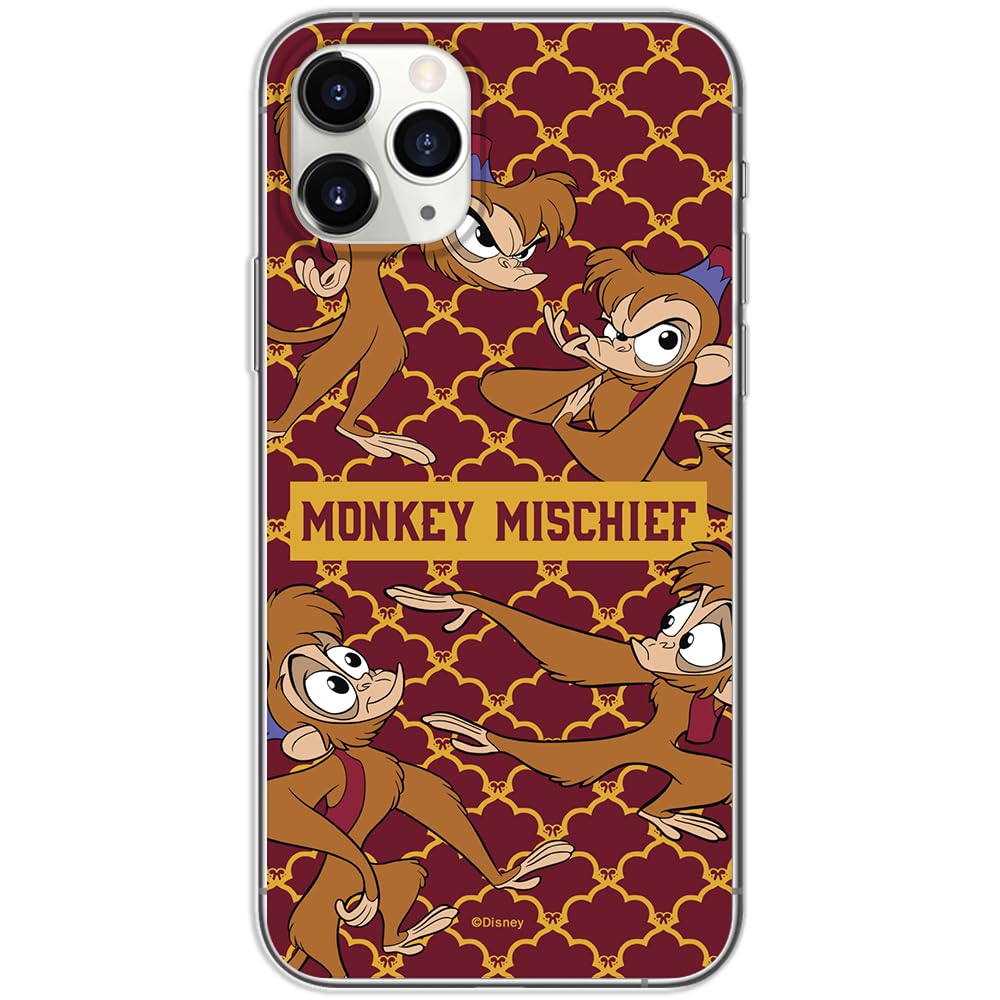 ERT GROUP mobile phone case for Apple Iphone 11 PRO original and officially Licensed Disney pattern Abu 002 optimally adapted to the shape of the mobile phone, case made of TPU