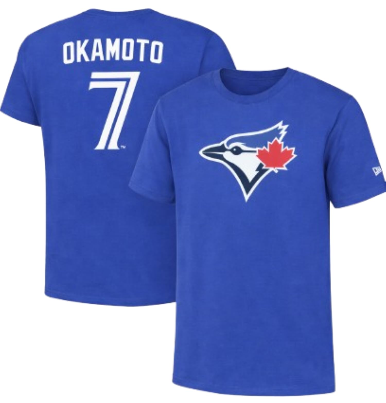 New Era MLB Toronto Blue Jays Player Name & Number T-Shirts - Royal Blue (CA/US, Alpha, Medium, Regular, Regular, Clement #22, Royal Blue) — view 5