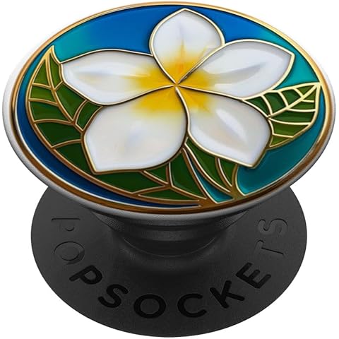 Flower design Art Deco PopSockets Adhesive PopGrip