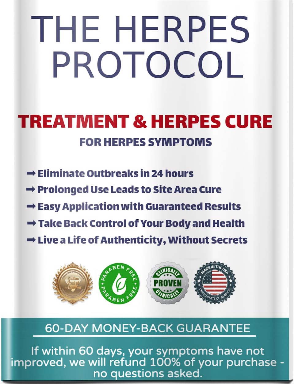 The Herpes Protocol: A Complete Treatment Option for Herpes Site Area Clearance      [Print Replica] Kindle Edition