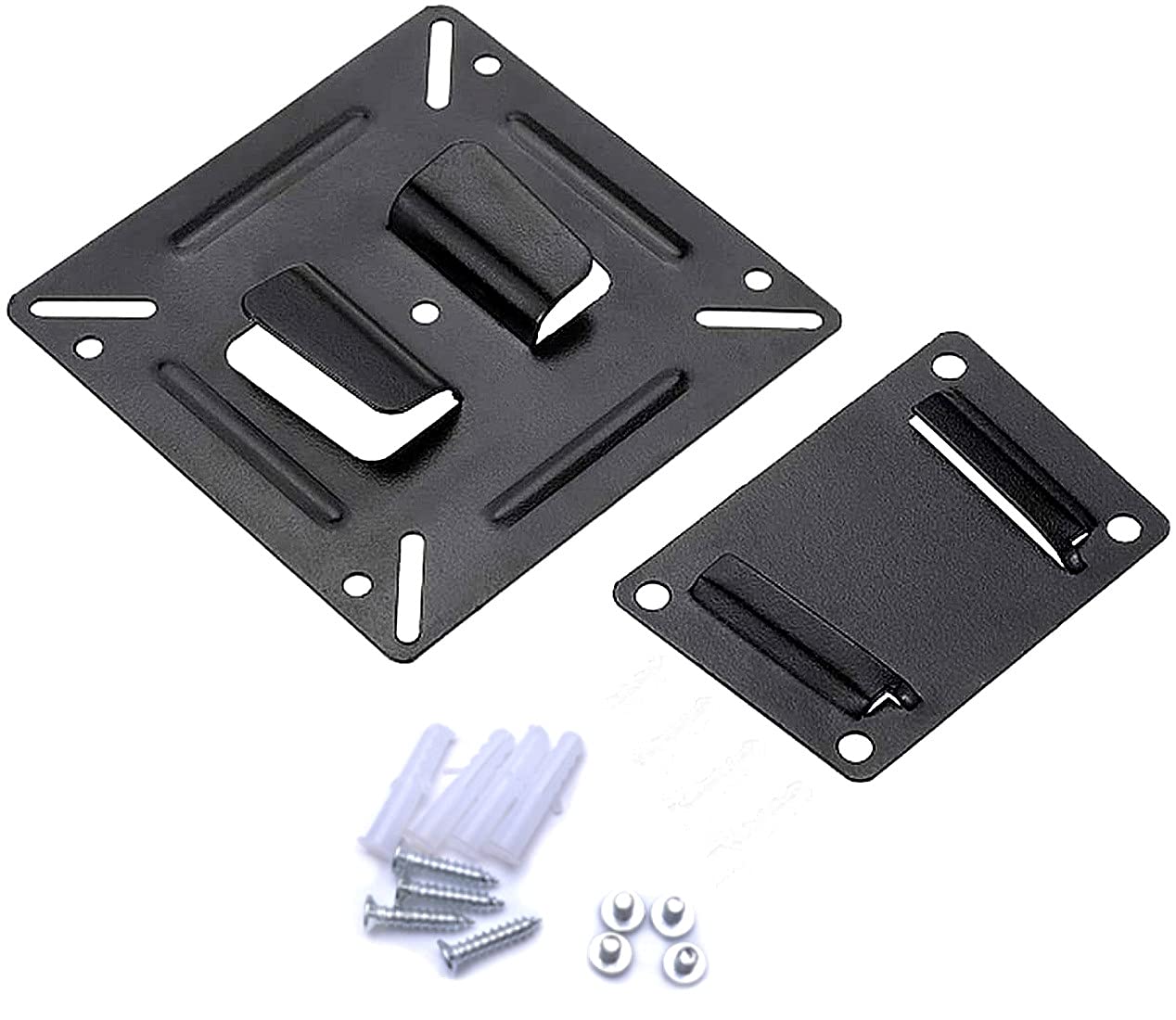 SamIdea C2 TV Wall Mount Bracket for Most 14-24 Inch Plasma Flat Flat Panel TV LED LCD TV Screen Monitor, Black