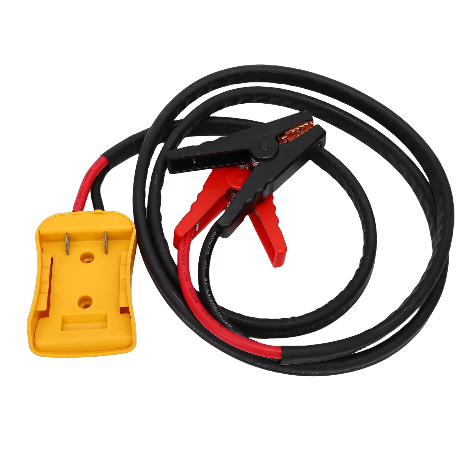 Ausla Câble de Démarrage de Batterie de Voiture, Câble de Démarrage Automobile en Fil de Silicone 8AWG pour SUV et Camions Légers (5,9 pieds)