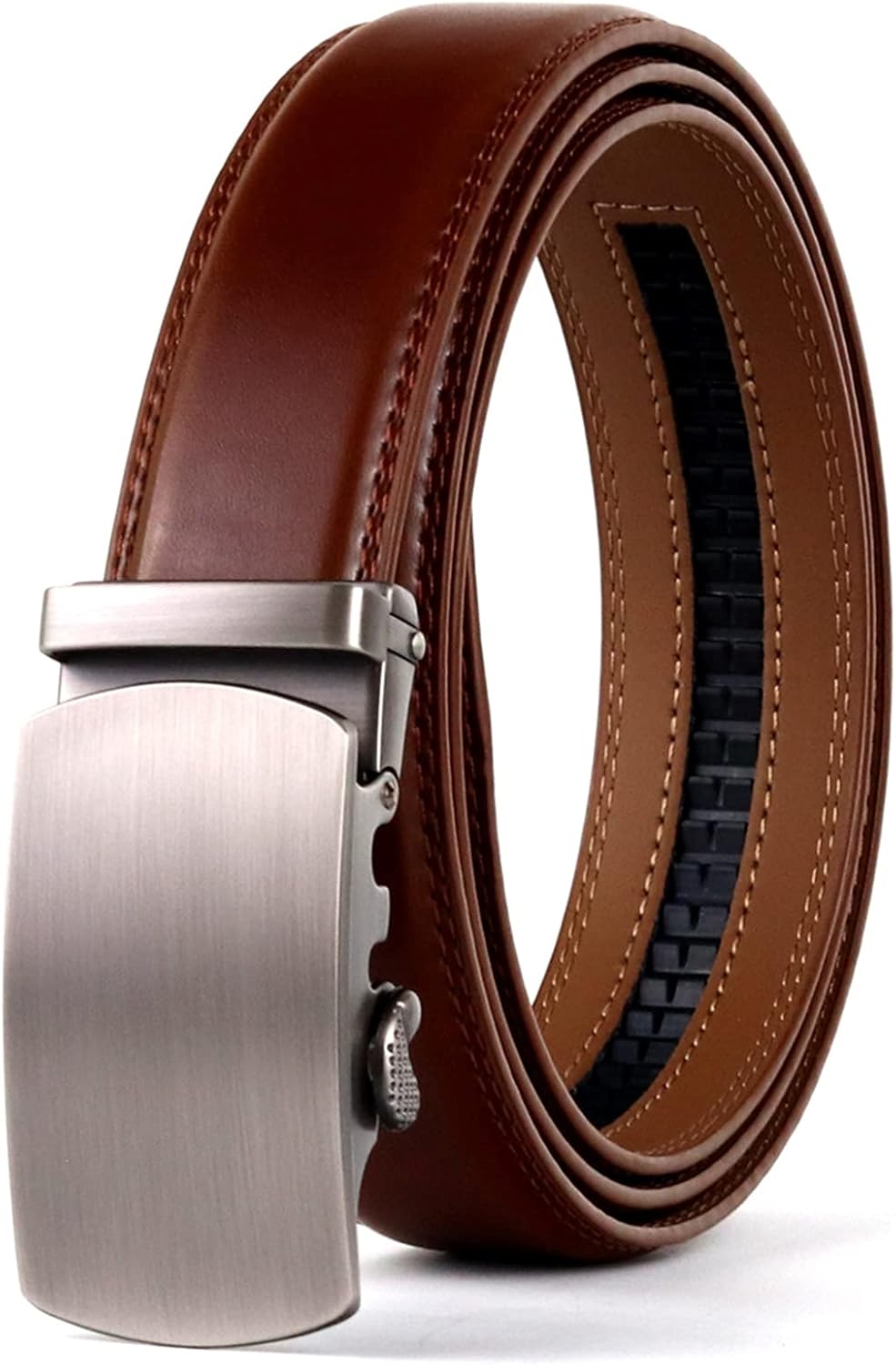 YWSZY Mens belts leather, Men's Leather Belts Metal Automatic Buckle