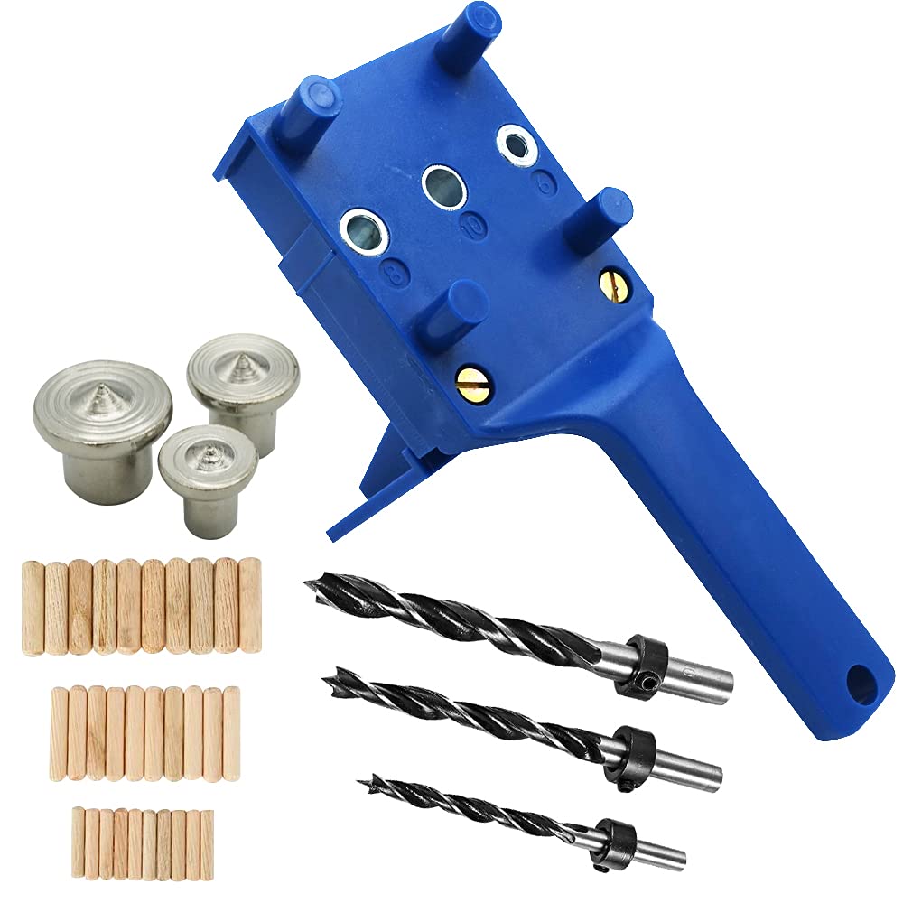 Amazon.co.jp: ドリルガイド 垂直穴あけ ダボ継ぎ用ジグ 木工用 工具