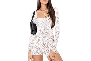 Chic Coquette Ribbed 2 Piece Floral Co-ord