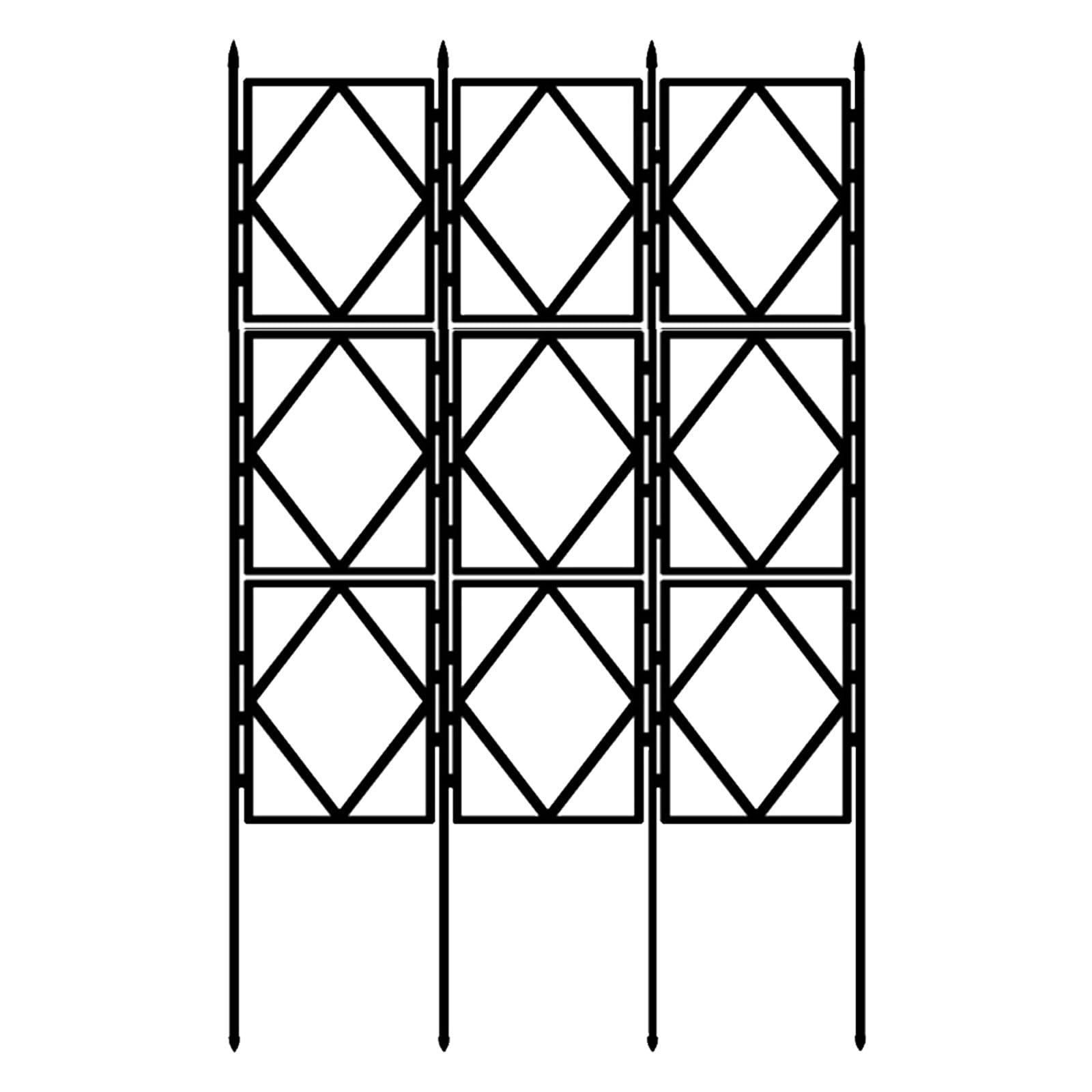 Amazon.co.jp: 大型金属製ガーデントレリス 90cm/120cm/150cm/180cm