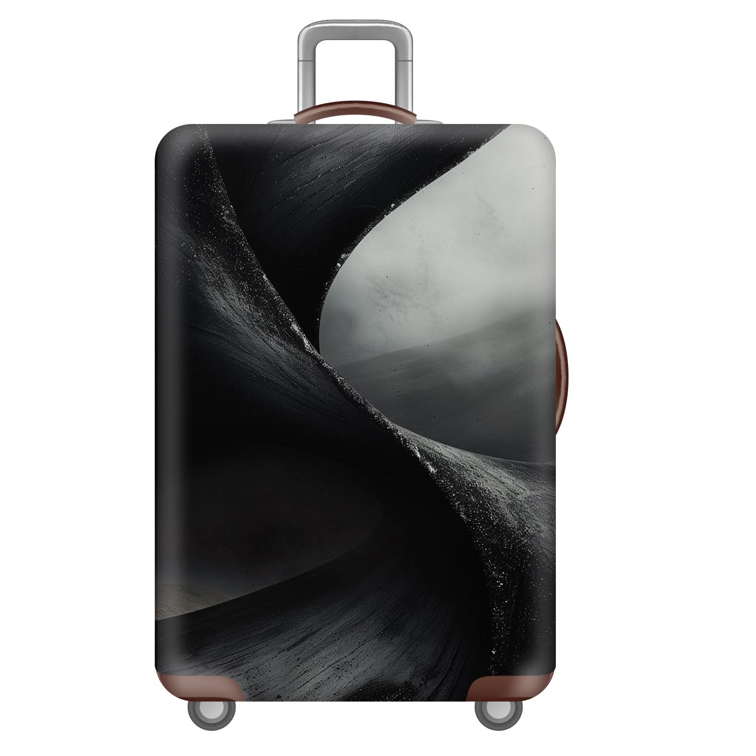SSDDLZEQ Highly form-fitting Luggage Cover For 18–32-Inch Suitcases Protective Cover For Spinner Suitcases(Ocean,XL)