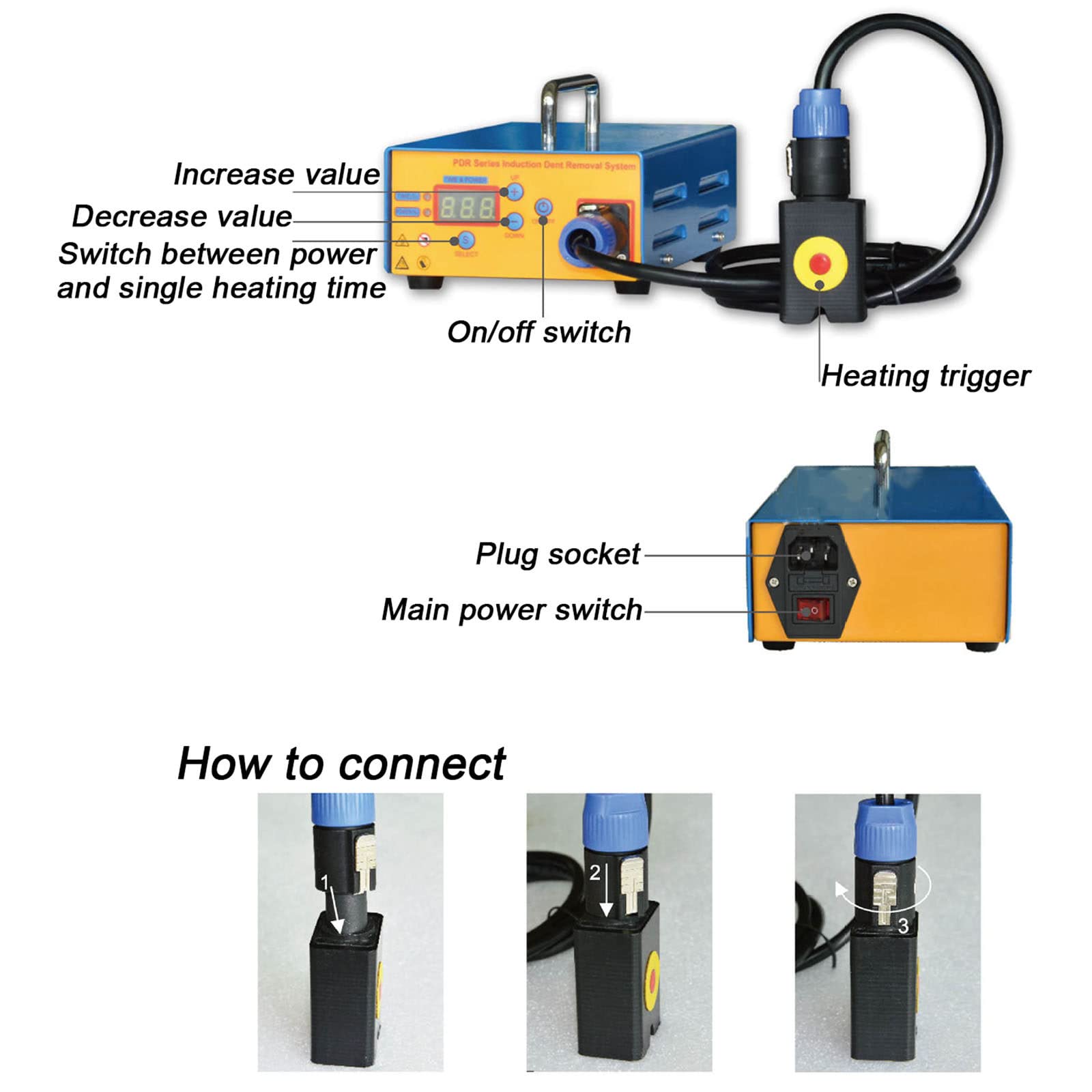 Strumenti Per La Riparazione Di Ammaccature Senza Vernice Per