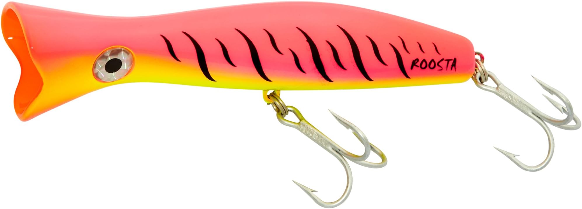 RP160#R1 160 Roosta Popper, Pink Fluoro,160mm/6.25