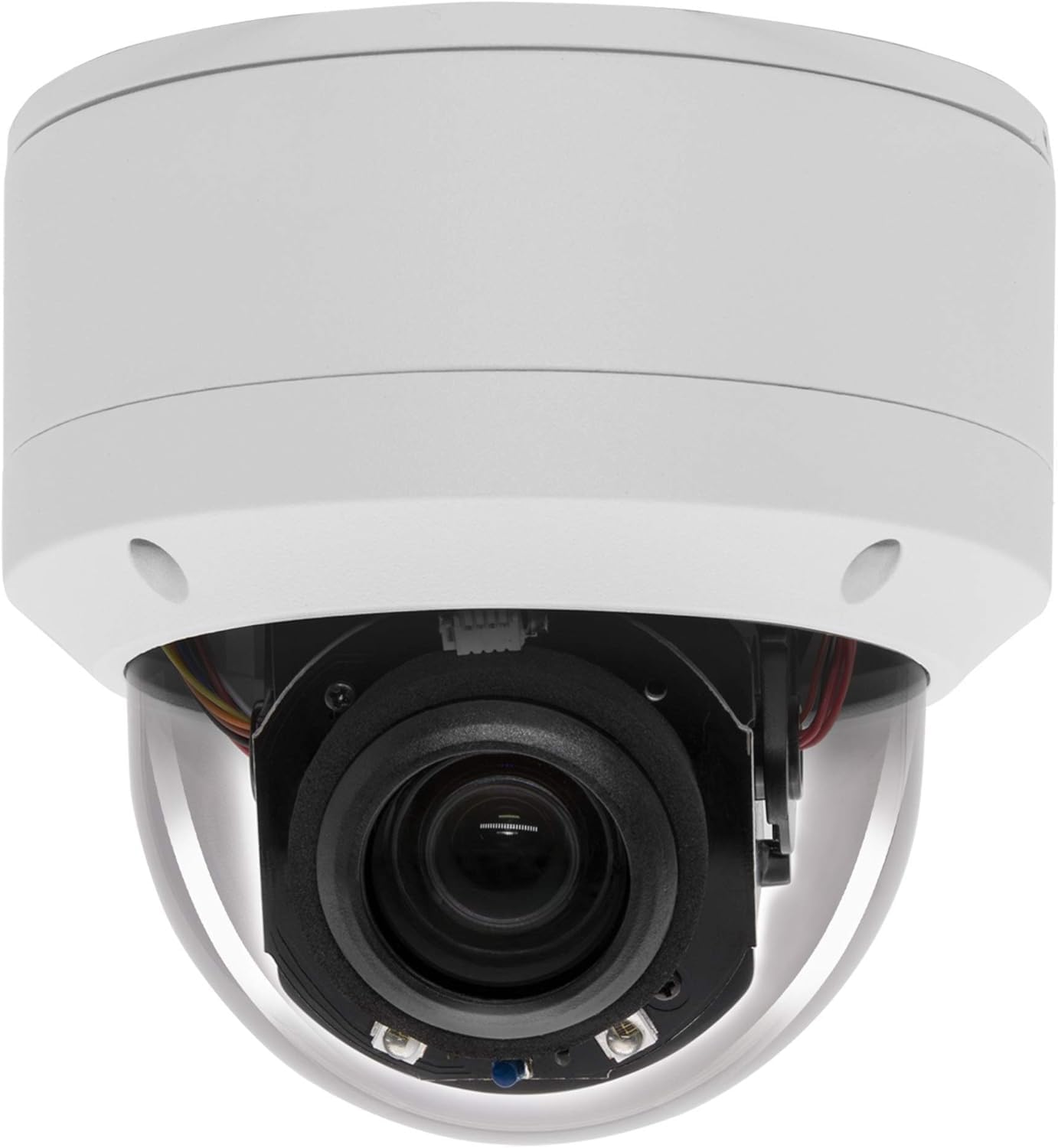 IP Security 4K 8MP H.265 POE PTZ Dome Camera, 5X Optical Zoom, 2.7-13.5mm Lens, Indoor/Outdoor Network IP Camera, Pan 355° Tilt 90°, IP66 Waterproof, 98ft Night Vision, Motion Detection