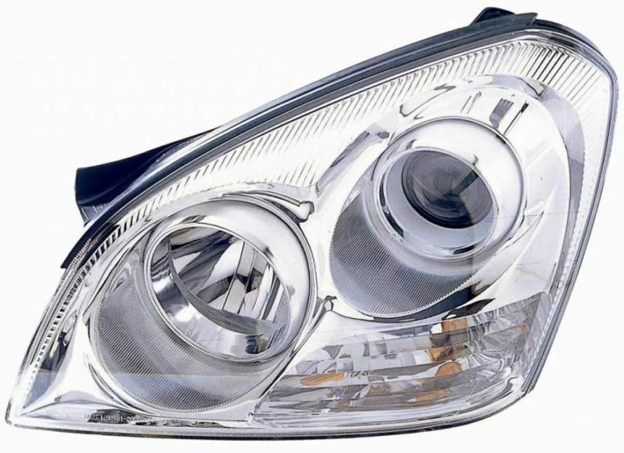 CarLights360 For Kia Magentis Headlight Assembly 2006 2007 Pair Driver and Passenger Side CAPA KI2502124C