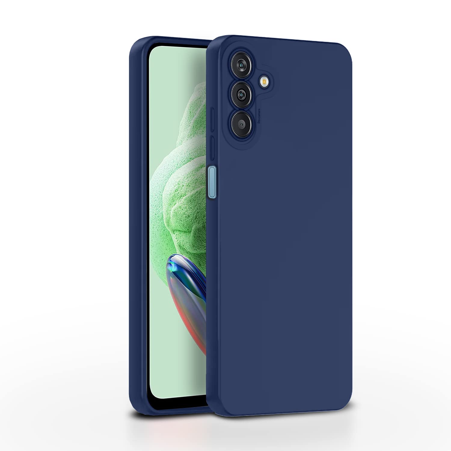 Pikkme Samsung Galaxy M13 4G Back Cover Soft Matte Liquid Silicone TPU | Camera Protection | Shockproof Slim Back Case for Samsung Galaxy M13 4G (Blue) (B0BSNQ2B5Z) Amazon Price History, Amazon Price Tracker