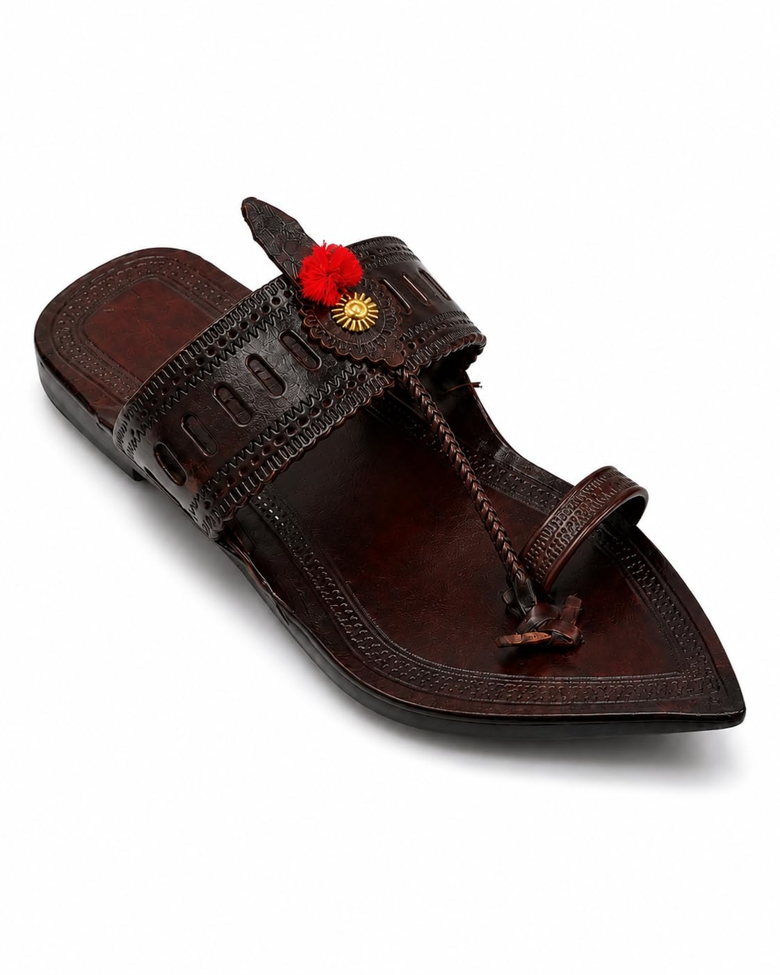 Men's Kolhapuri Chappal |(DW1)-Maharaja-image-27
