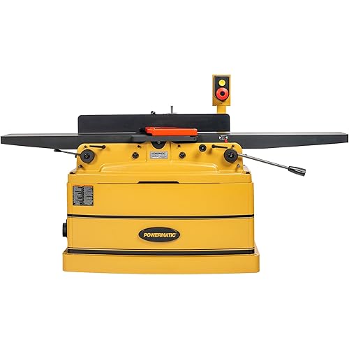 Powermatic ArmorGlide 8-Inch Parallelogram Jointer, Helical Cutterhead, 2 HP, 230V 1Ph (PJ-882HHT)
