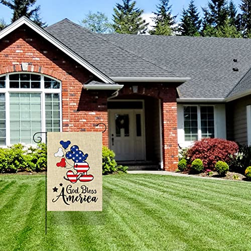 D1Resion 12Pcs Seasonal Garden Flag Set Cartoon Mouse Burlap Yard Flags Double Sided Print House Flag Outdoor Holiday Decorations For Autumn Halloween Thanksgiving Christmas New Year 12.4 X 18.1 In #TOP4