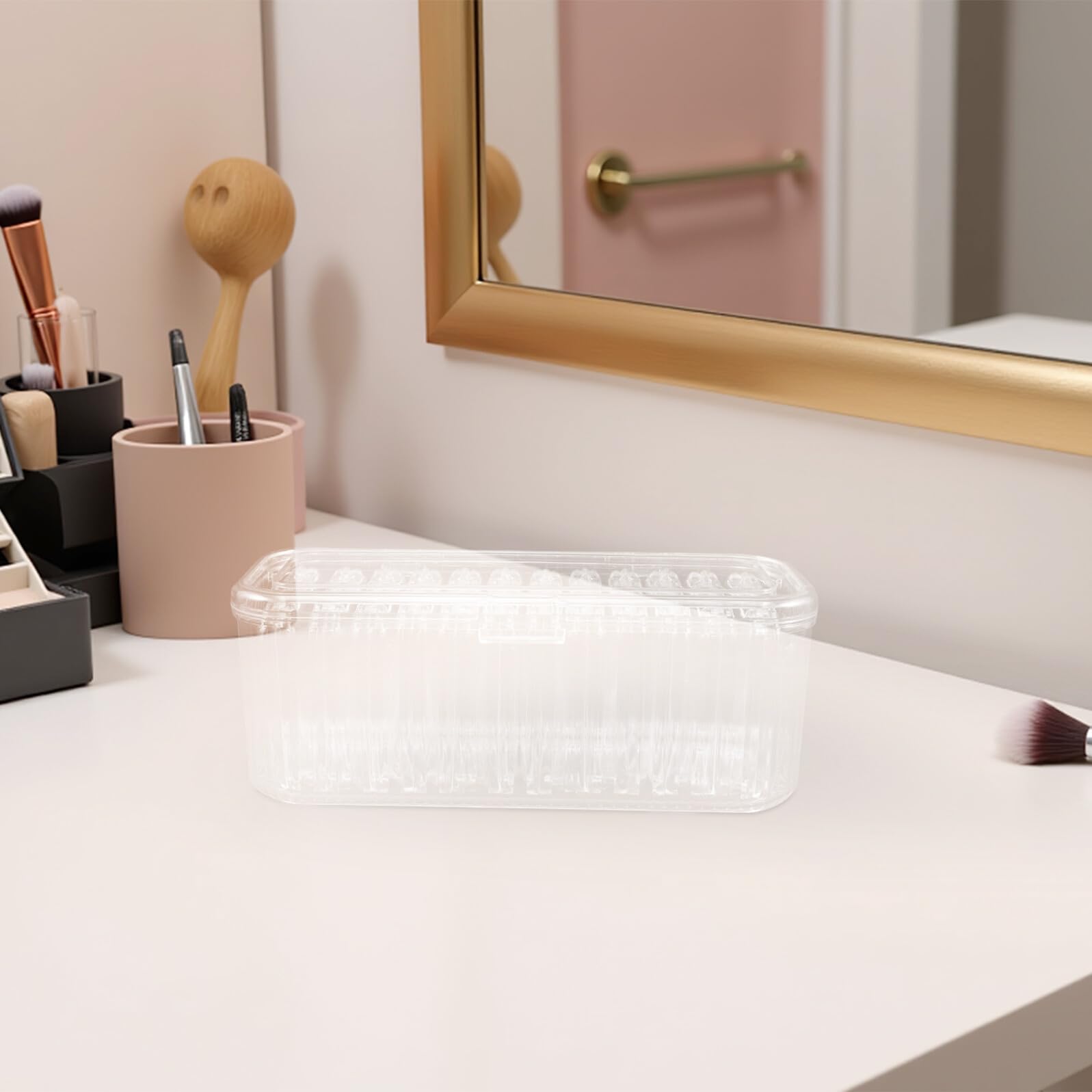 Portagioielli in Plastica Trasparente da Viaggio per Donne e Ragazze