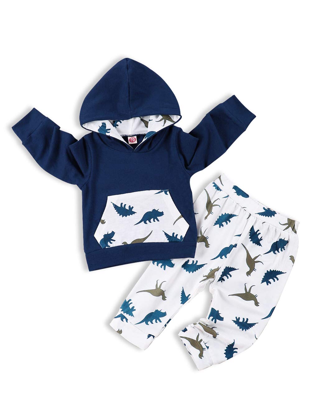 itkidboyToddler Infant Baby Girl Ruffled Denim Long Sleeve Dress Princess Skirt Tutu Summer Clothes Outfits - Blue - 4 Years