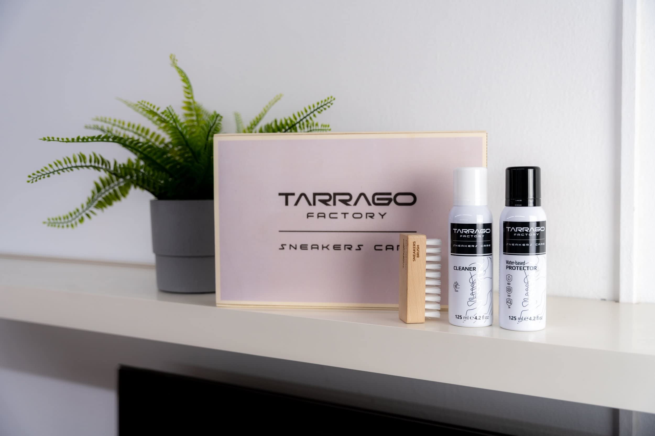 Tarrago Planet Friendly Kit | Spezielles Set für die Pflege von Schuhen, durchsichtig, Einheitsgröße