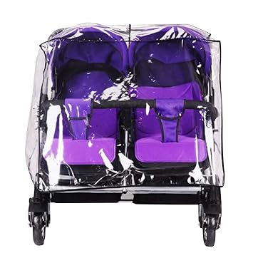 city select double stroller rain cover
