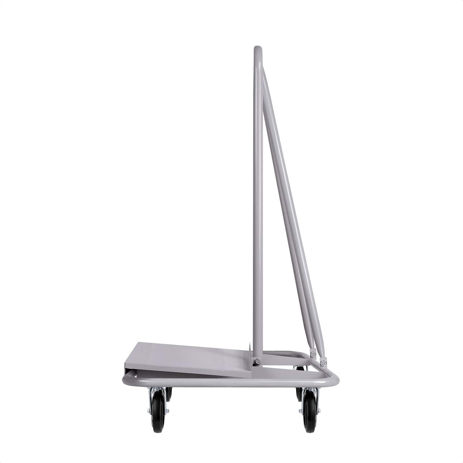 Werku WK602360, Carro Plataforma Porta Paneles-Placas, Calidad Profesional, Ruedas Caucho, Medidas Base 1060 x 320 mm, Capacidad Carga 900 kg