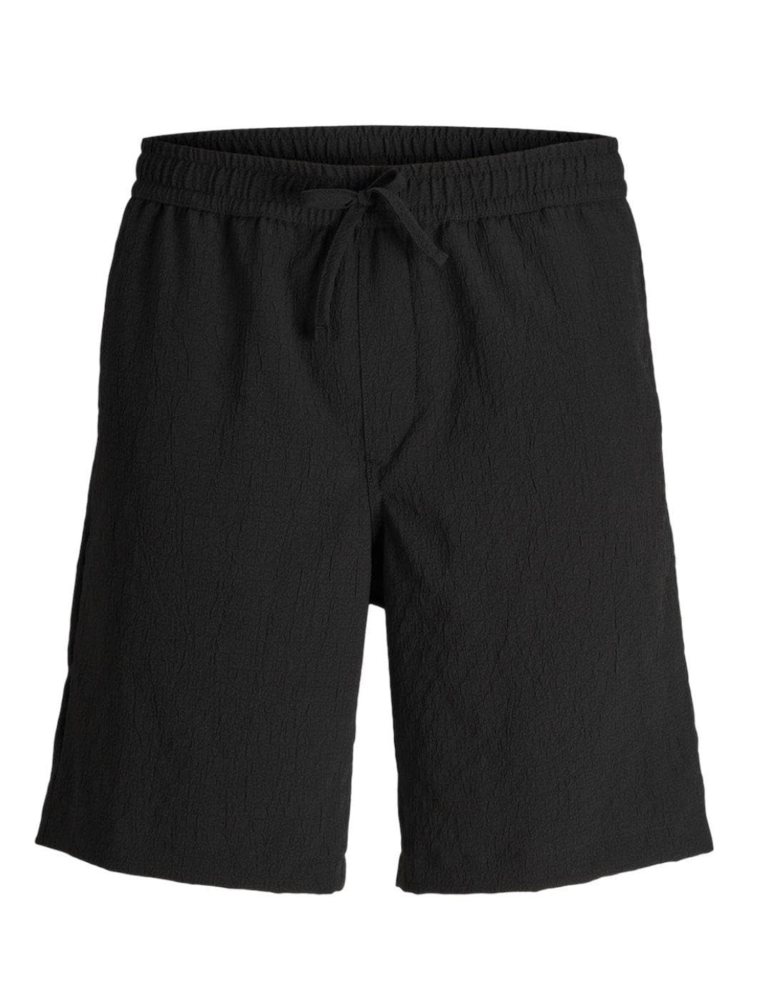 Jack & Jones Bermuda Jack&Jones Jaiden Negro Fluido Cintura para Hombre