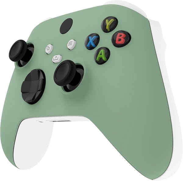 eXtremeRate Replacement Shell for Xbox Series X & S Controller - Personalized Upgrade - Matcha Green Custom Cover Case Faceplate Cover for Xbox Core Wireless Controller [Controller NOT Included] - 5