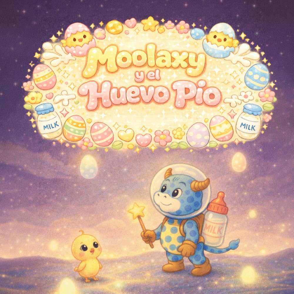 Moolaxy y el Huevo Pío: Una brillante aventura en el cielo con un pequeño pollito (moolaxy (edición en español))