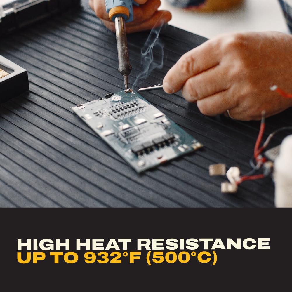 DEWALT Workbench Mat 18x48 in – Heavy Duty 3mm Silicone, Black — Amazon image 4