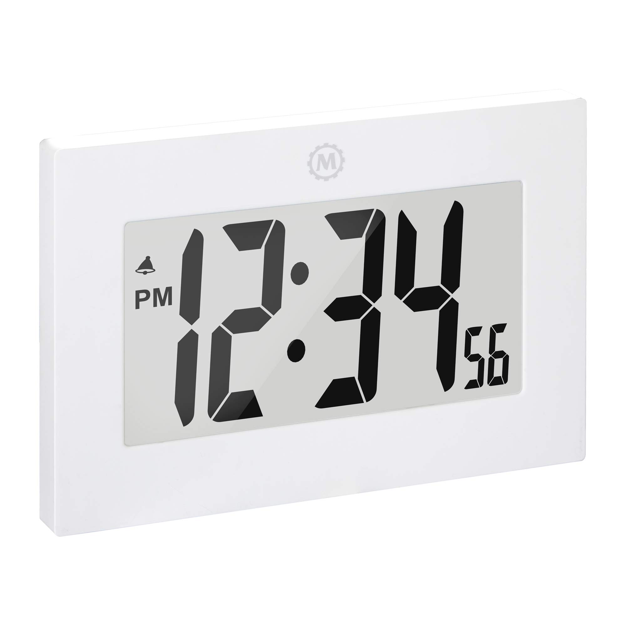 Buy Marathon Large Digital Wall Clock (Color White) Digital Clock