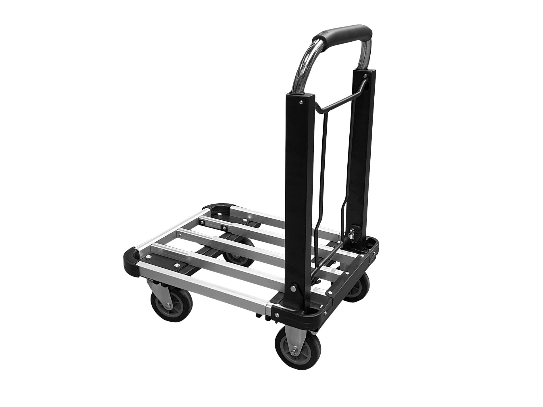 Chariot à plateforme pliable | Capacité de charge de 150 kg | 1 pièce | Solution de transport robuste et peu encombrante pour entrepôt, atelier et maison