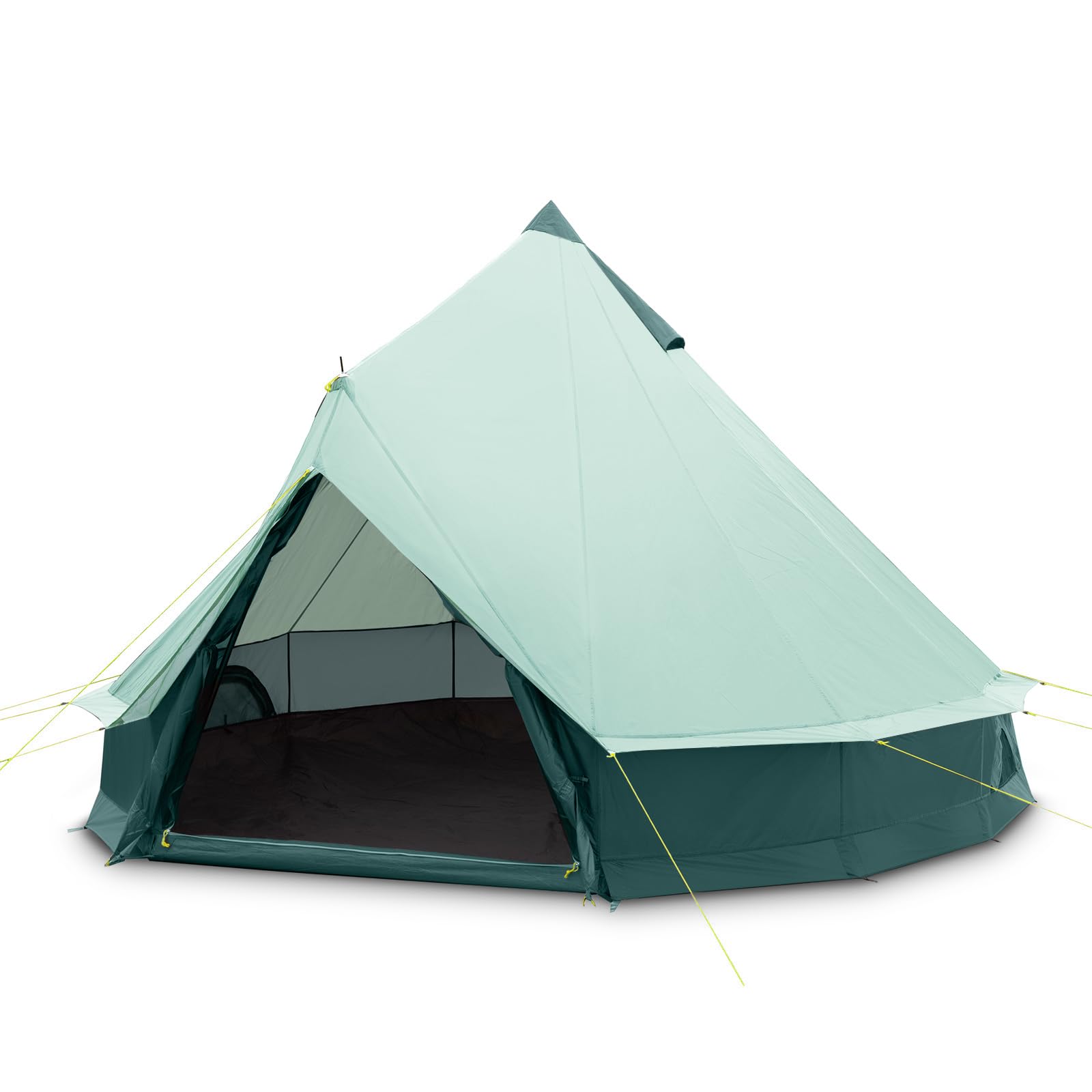 qeedo Bell Tipi - Tienda de campaña para Grupos o familias (tamaños 6, 8, 10, 12 Personas)