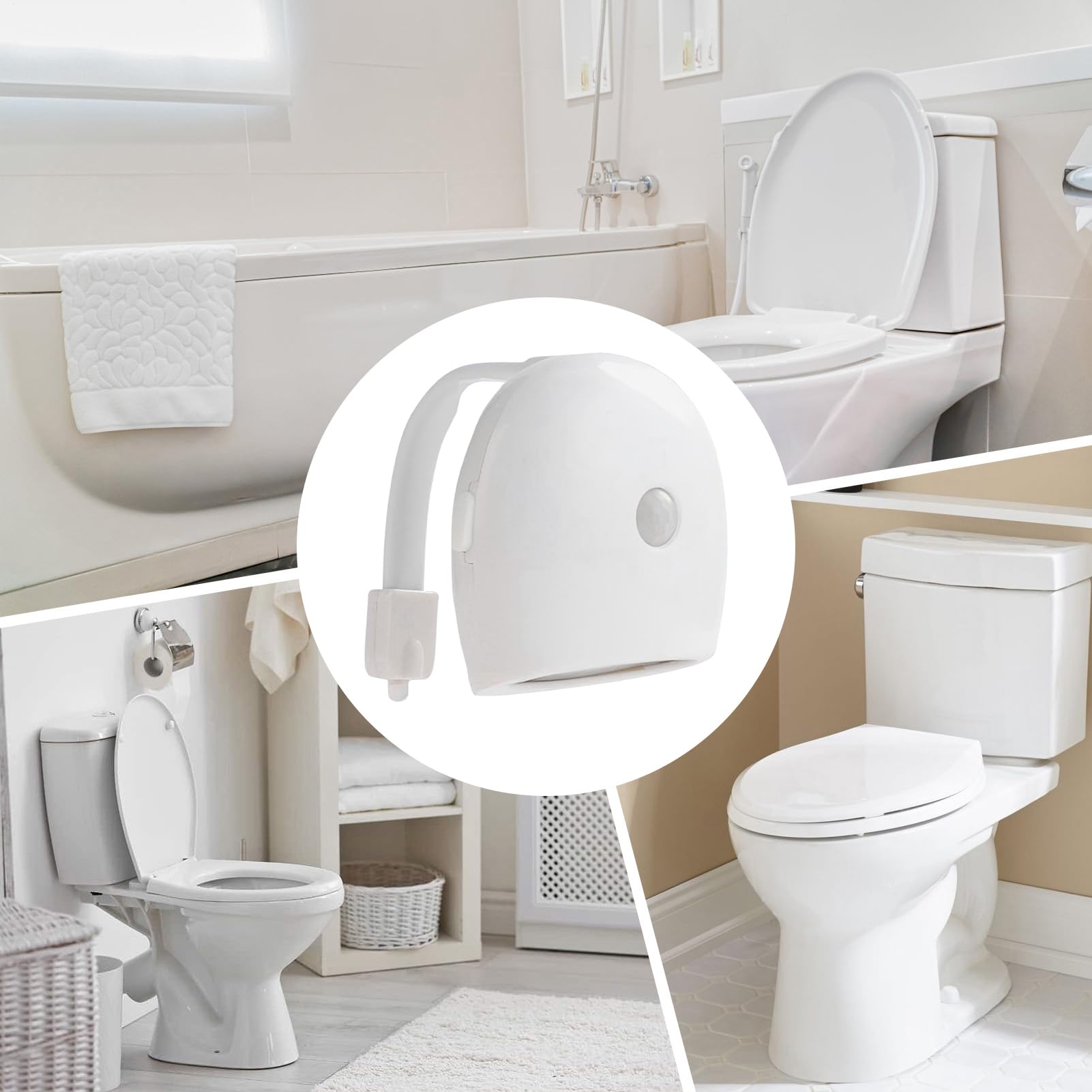 Sensore Di Movimento Per Per WC - Luce Notturna Interna A LED Per WC