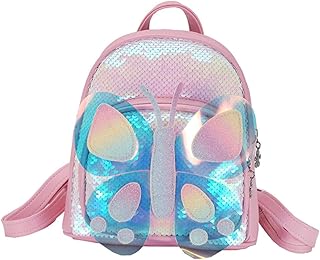 CRAFTHROU Mochila Transparente Bolsa De Livro Mini Mochila Infantil Mini Mochilas Para Meninas Mochilas De Asa Mini Mochilas Infantil Mochila De Praia Bolsa De Praia Roxa Linda Mochila Para